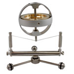 Gyroscope on string.