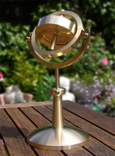 The Brass Lecture Gyroscope Outside