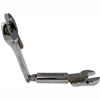 Compact folding adjustable spanner/wrench
