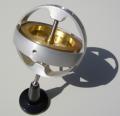 Super gyroscope on stand precessing