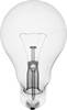 X-ray artwork of incandescent light bulb