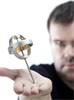 Gyroscope balancing on finger