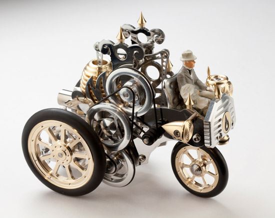 Stirling Engine Powered Car
