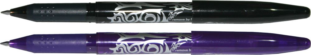 Eraseable Pen - A pen which you can erase the ink