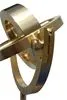 Close up of lecture gyroscope gimbals