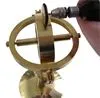 Starting the brass lecture gyroscope