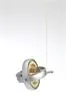 Super gyroscope hanging and precessing on a string