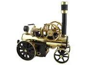 Front of Brass Steam Engine