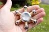 Fidget spinner in silver